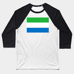 Sierra Leone flag Baseball T-Shirt